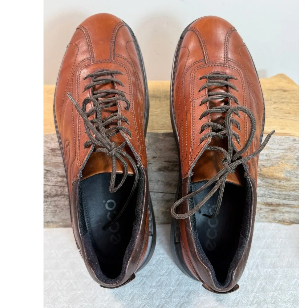 Ecco men leather